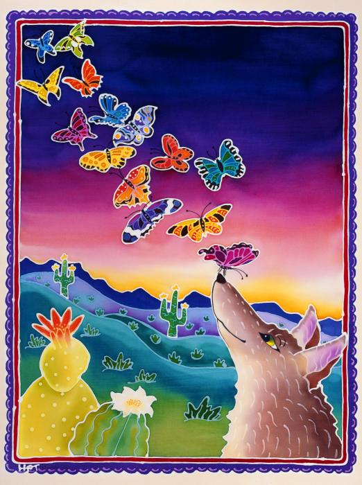 Harriet Peck Taylor - Coyote and the Laughing Butterflies