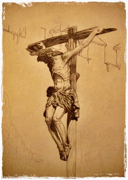 Crucifixion Of Christ by Jesus Catalan