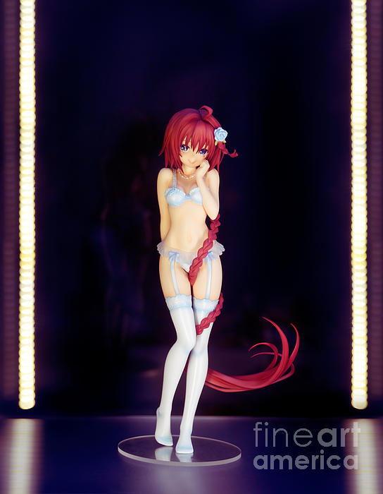 Cute sexy Japanese anime character figurine Jigsaw Puzzle by Maxim Images  Exquisite Prints - Fine Art America