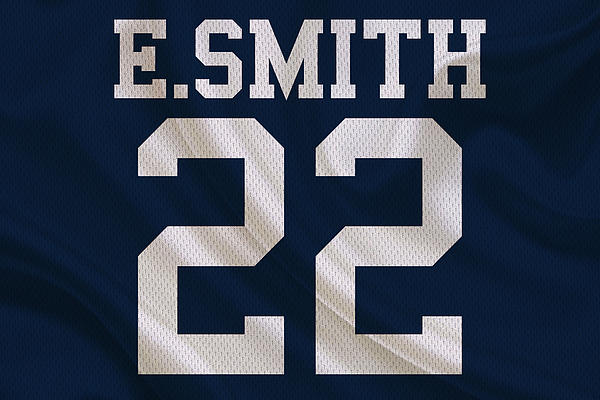 Emmitt Smith Dallas Cowboys Trading Card Poster 100 Yoga Mat by Joe  Hamilton - Pixels Merch