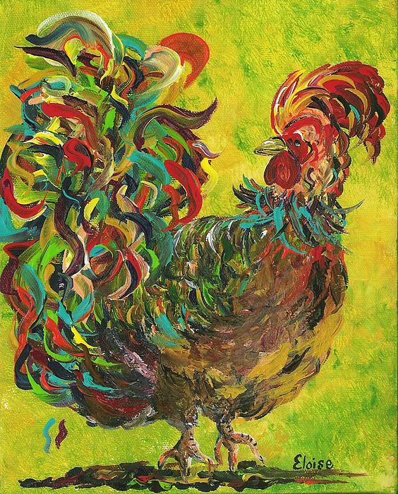 De Colores Rooster #2 Greeting Card for Sale by Eloise Schneider Mote