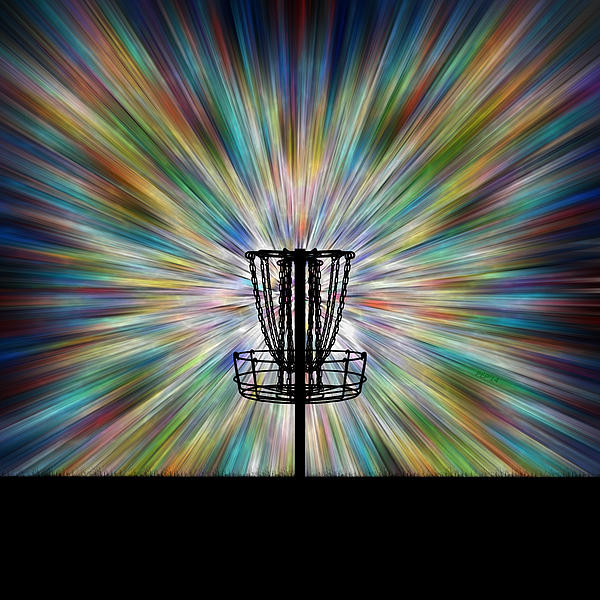Phil Perkins - Disc Golf Basket Silhouette
