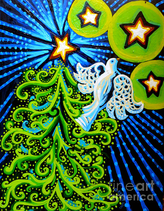 Genevieve Esson - Dove and Christmas Tree