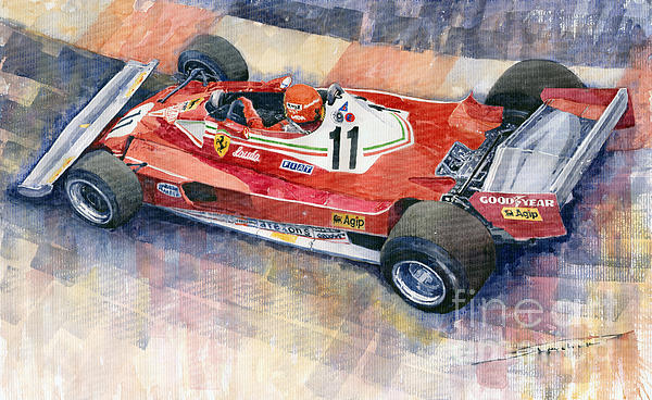 Yuriy Shevchuk - 1977 Monaco GP Ferrari 312 T2 Niki Lauda 