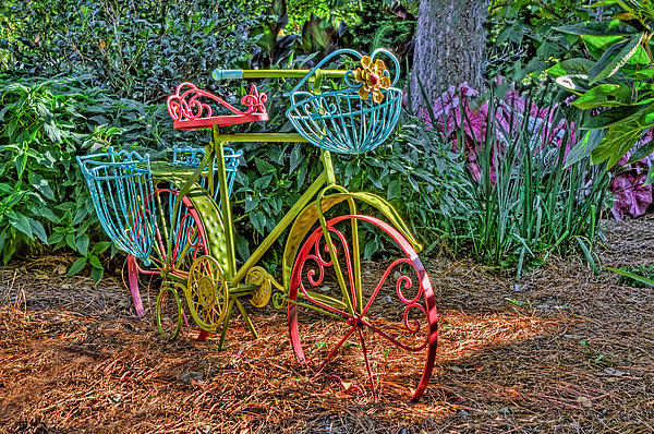 Old Bicycle Garden Planter - Modern on Monticello