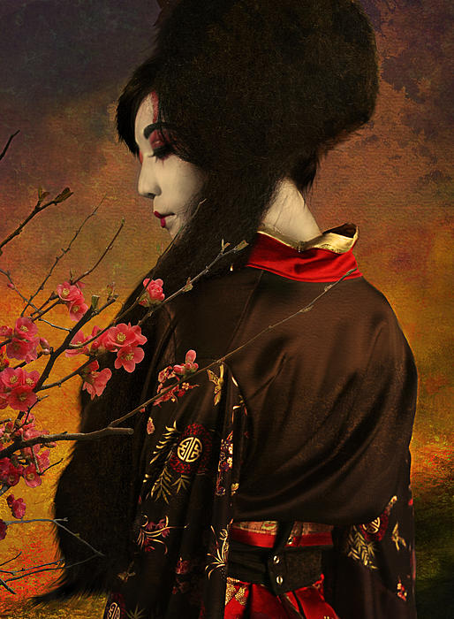 Jeff Burgess - Geisha with Quince - revised
