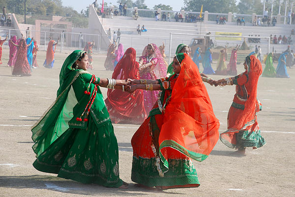 Ghoomar Rajasthan India Dance Photography By Narinder Nanu - Full Image