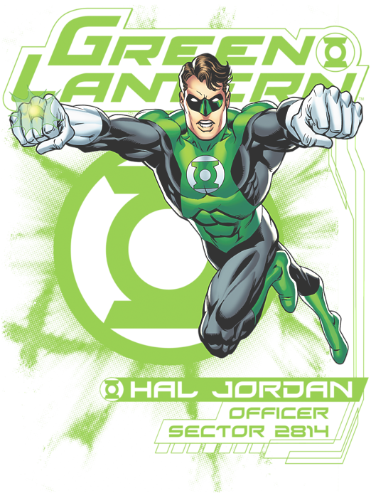 Green Lantern Earth Sector Adult Tank Top T-shirt 