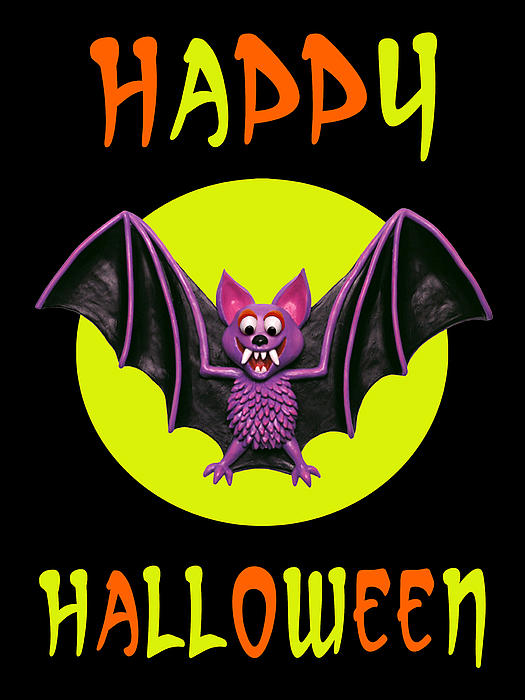 Amy Vangsgard - Happy Halloween Bat