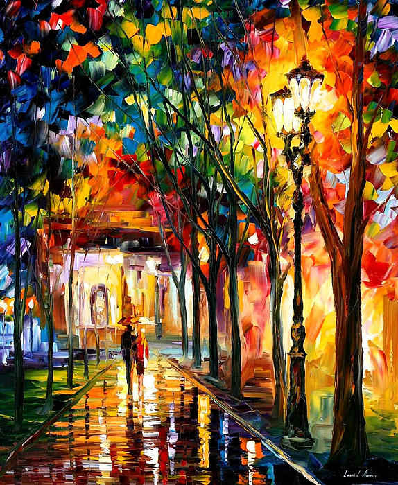 Harmony - PALETTE KNIFE Oil Painting On Canvas By Leonid Afremov Face ...