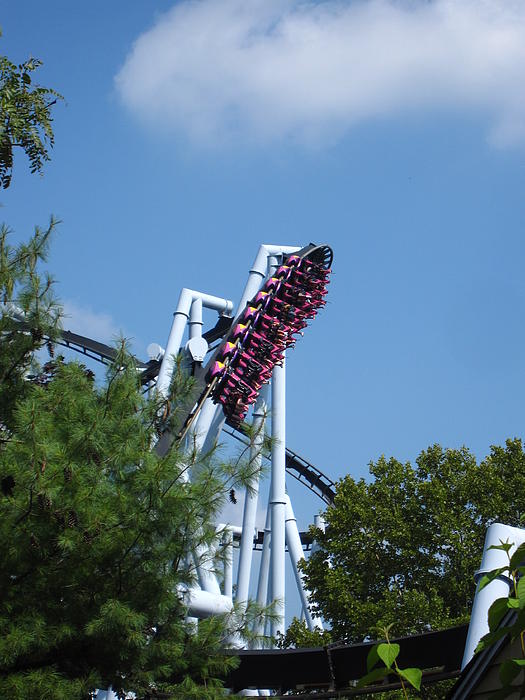 Hershey Park - Great Bear Roller Coaster - 121212 by DC Photographer