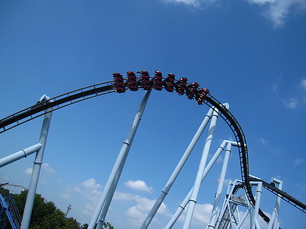 Hershey Park - Great Bear Roller Coaster - 12129 by DC Photographer