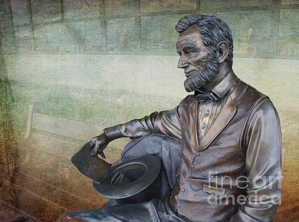 Luther Fine Art - History - Abraham Lincoln Contemplates -  Luther Fine Art