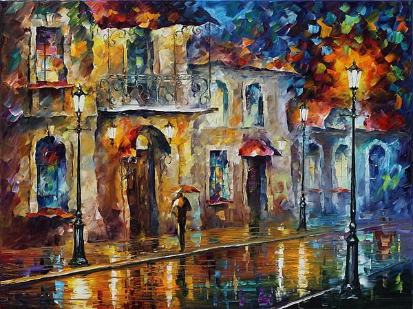 Inspiration of Beauty - Palette Knife Oil Painting On Canvas By Leonid ...