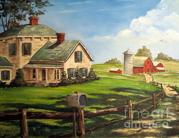 Lee Piper - Cherokee Iowa Farm House