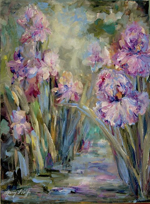 Mary Wolf - Iris Garden