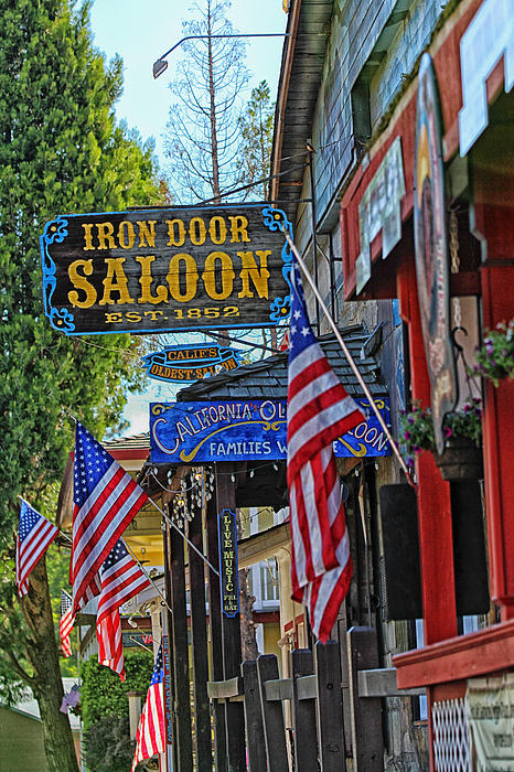 Iron Door Saloon The Oldest Saloon In California T Shirt For