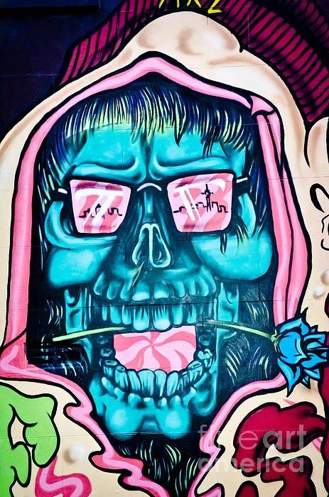 skull graffiti drawings