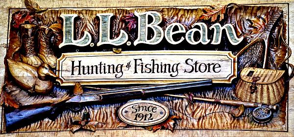 L. L. Bean Hunting and Fishing Store Since 1912 Shower Curtain by