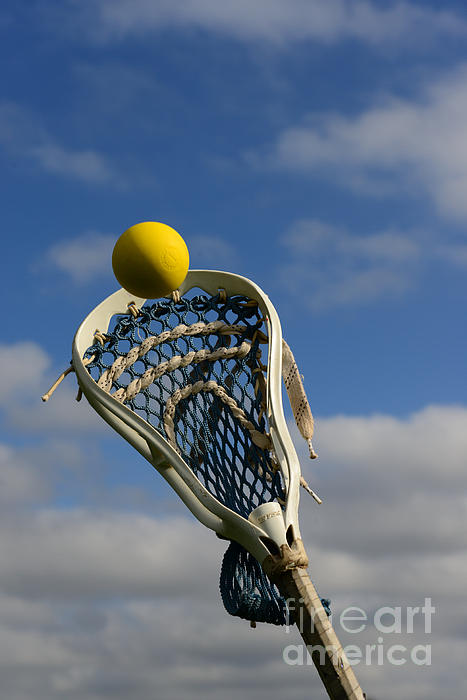 Paul Ward - Lacrosse Stick and Ball