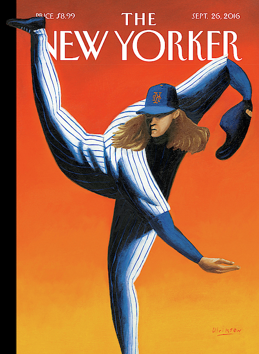 Baseball Ballet Art Print by Mark Ulriksen - Conde Nast