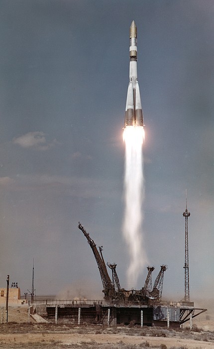 Launch Of Voskhod-1 by Science Photo Library