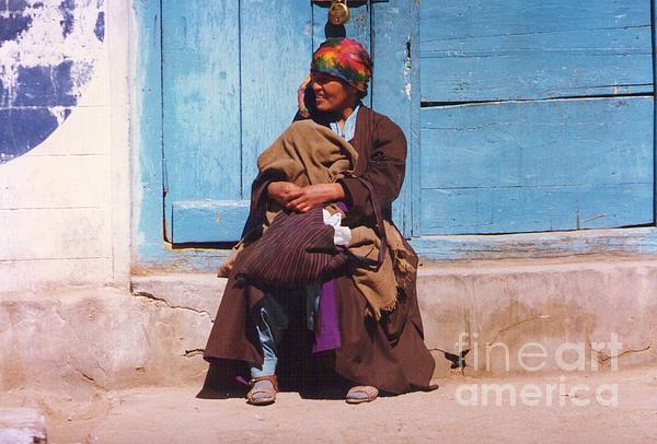 Arjun L Sen - Leh Market Ladakh Western Himalayas 1996