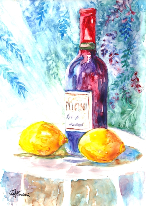 Carol Wisniewski - Lemons and Wine and a Little Sunshine