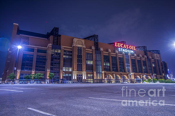 Indianapolis Colts Lucas Oil Stadium 3172 Poster by David Haskett