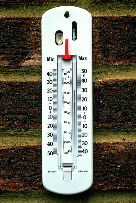 Maximum And Minimum Thermometer iPhone Case by Jerry Mason/science Photo  Library - Science Photo Gallery
