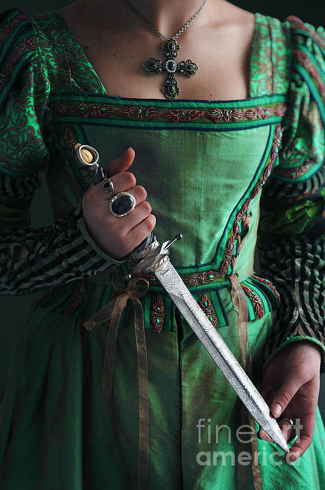 https://images.fineartamerica.com/images-medium-5/medieval-woman-holding-a-dagger-lee-avison.jpg