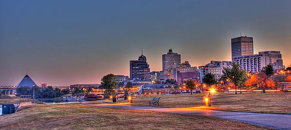 Barry Jones - Cityscape - Skyline - Memphis at Dawn