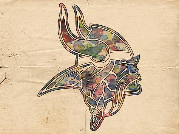 Minnesota Vikings Helmet Art Jigsaw Puzzle by Florian Rodarte - Florian  Rodarte - Artist Website