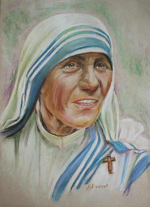 Mother Teresa Greeting Card for Sale by Sheila Diemert