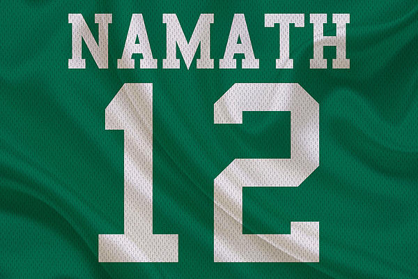 Joe Namath Women's T-Shirt by Mike Scott - Fine Art America