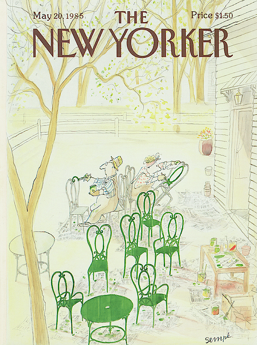 Jean-Jacques Sempe - New Yorker May 20th, 1985