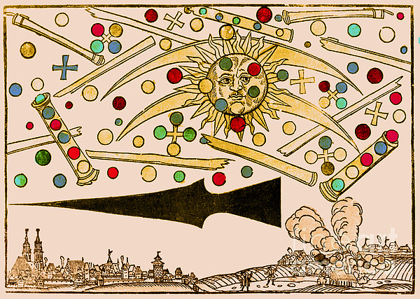 Nuremberg Ufo 1561 Tapestry