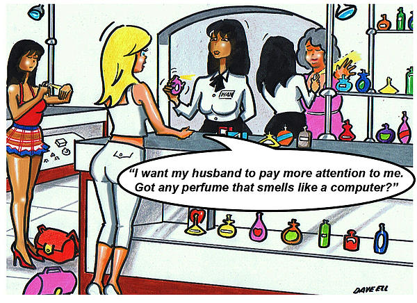 Perfume Greeting Card For Sale By Dave Ell