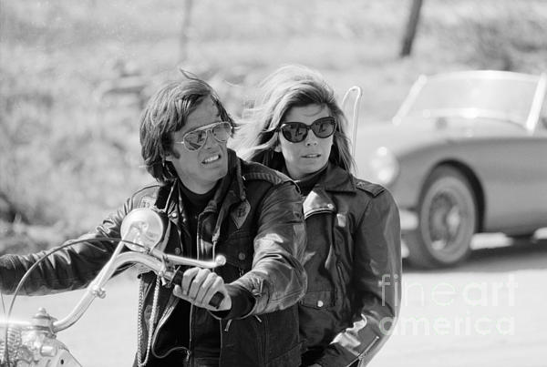 Peter Fonda And Nancy Sinatra In The Wild Angels by The Phillip ...