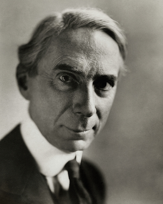 Florence Vandamm - Portrait Of Bertrand Russell
