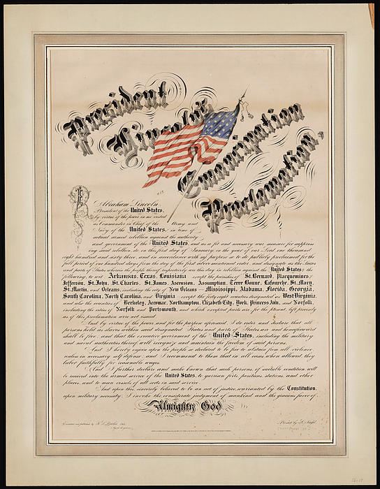 President Lincolns Emancipation Proclamation 2 by MotionAge Designs