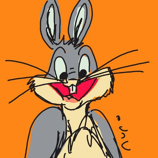 https://images.fineartamerica.com/images-medium-5/rabbitds-cartoon-bugsbunny-sketch-nuno-marques.jpg