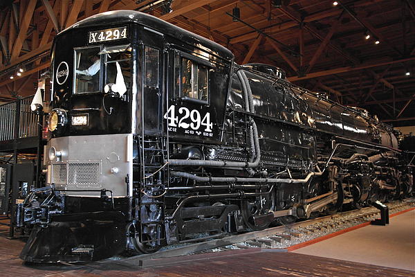 Michele Myers - Southern Pacific Cab Forward Railroad Engine No 4294