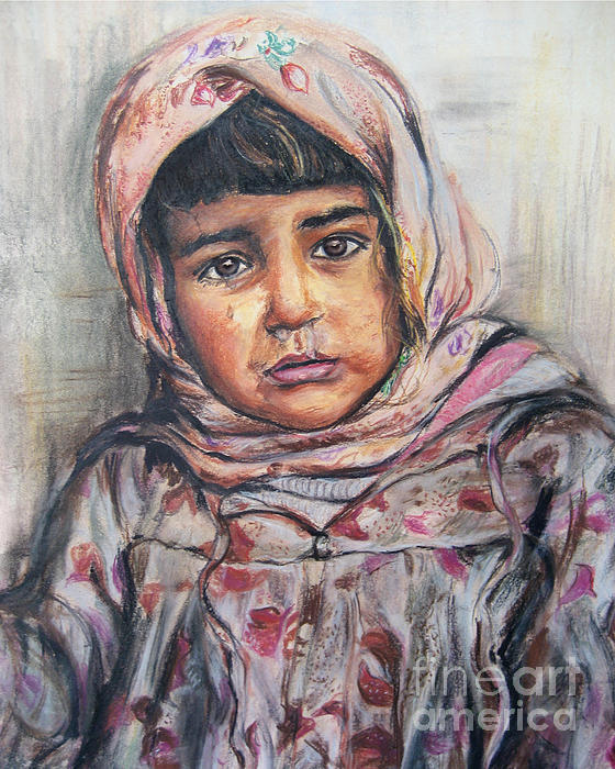 Refugee Child by Melanie Alcantara Correia