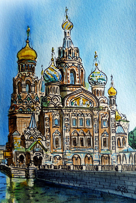 Irina Sztukowski - Saint Petersburg Russia The Church of Our Savior on the Spilled Blood