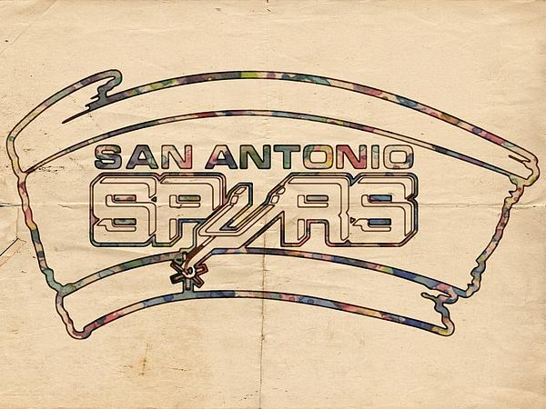 San Antonio Spurs logo' Sticker