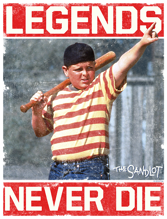  All Things Apparel Legends Never Die - The Sandlot Kids Men's T- Shirt - Small Charcoal (ATA1125) : Clothing, Shoes & Jewelry