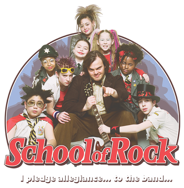 School Of Rock - I Pledge Allegiance T-Shirt for Sale by Brand A