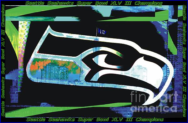 Seattle Seahawks NFL Team Apparel Men's Big and Tall Graphic