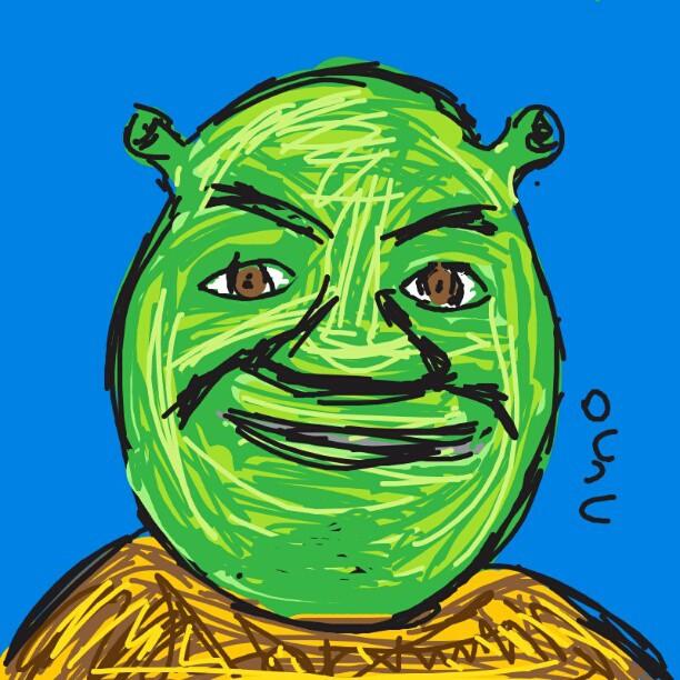 Shrek meme | Greeting Card